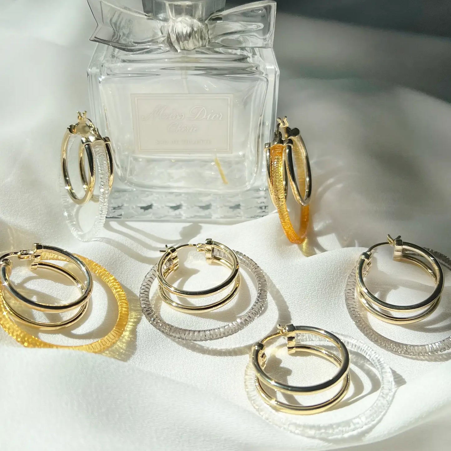 1.5" Multi Hoop Earrings