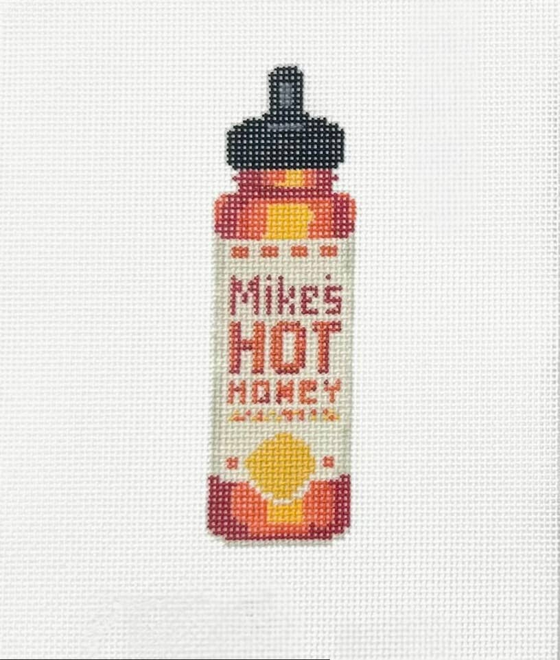 Mike’s Hot Honey Handpainted Needlepoint Canvas