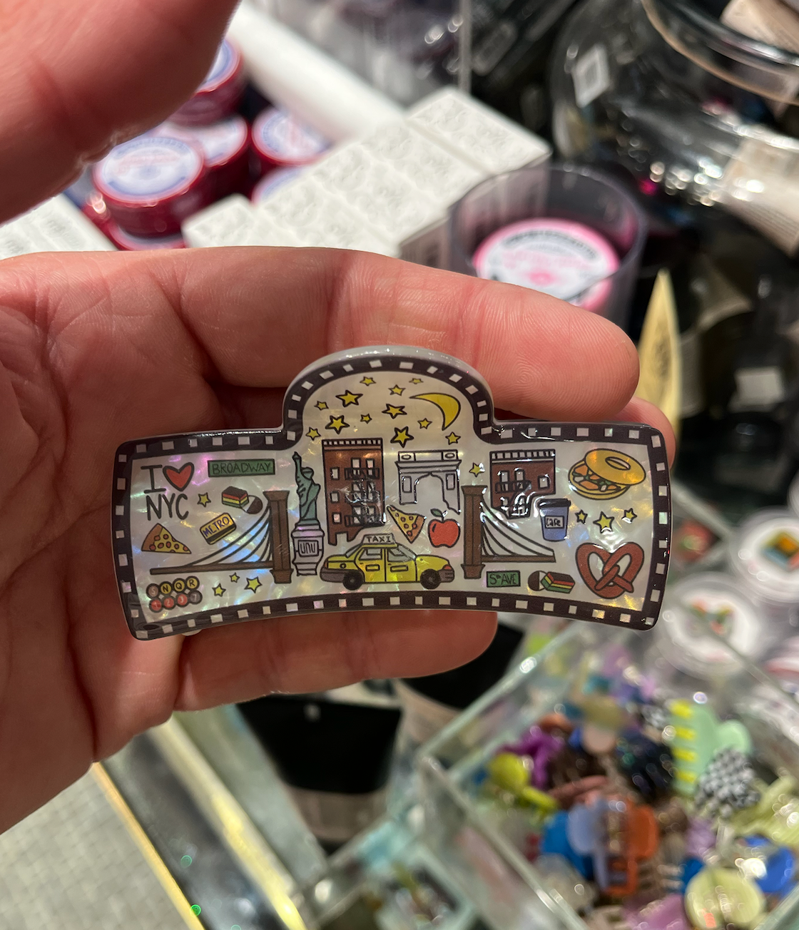 I <3 NYC Hair Claw Clip