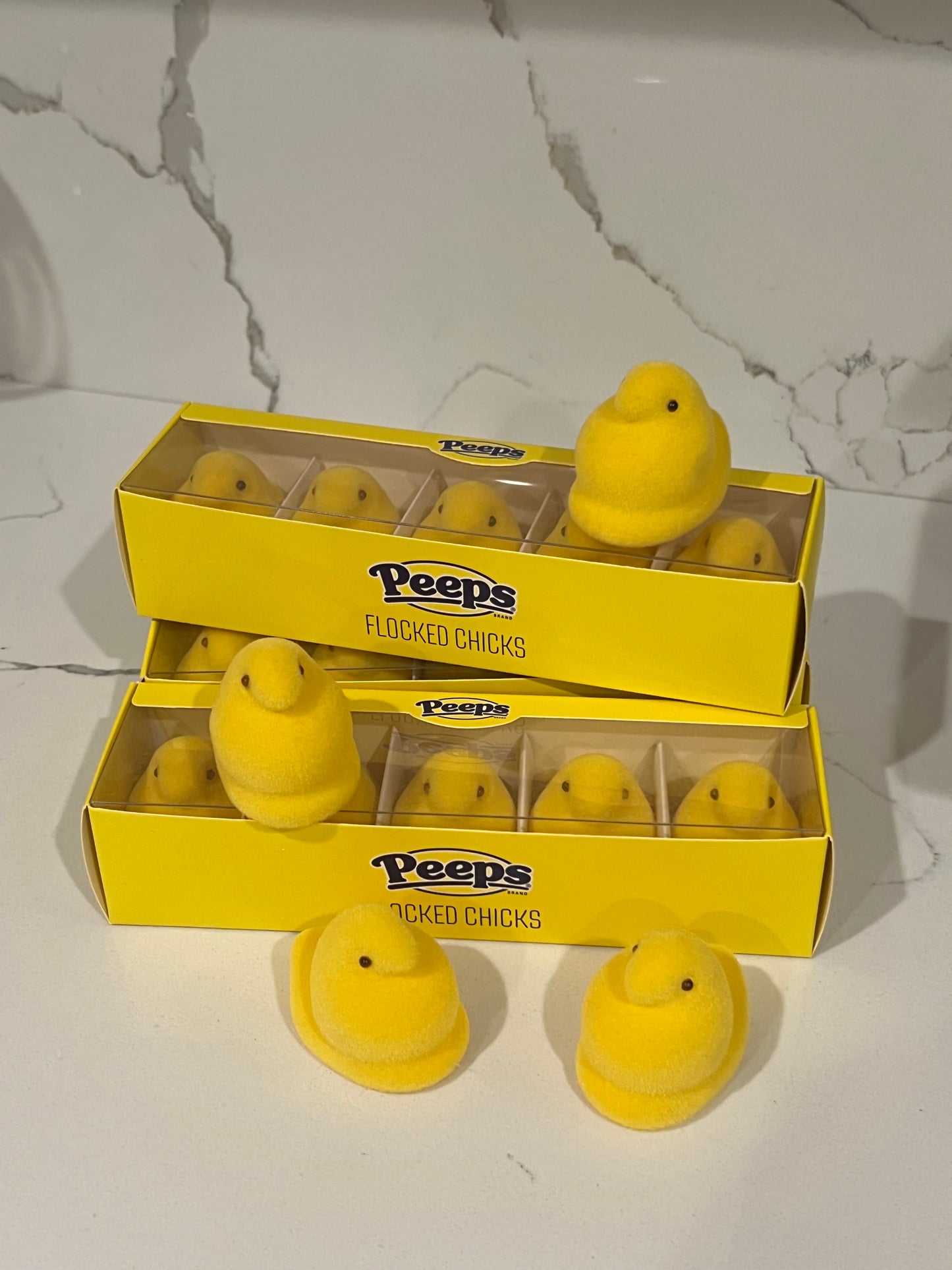 Flocked Easter Peeps
