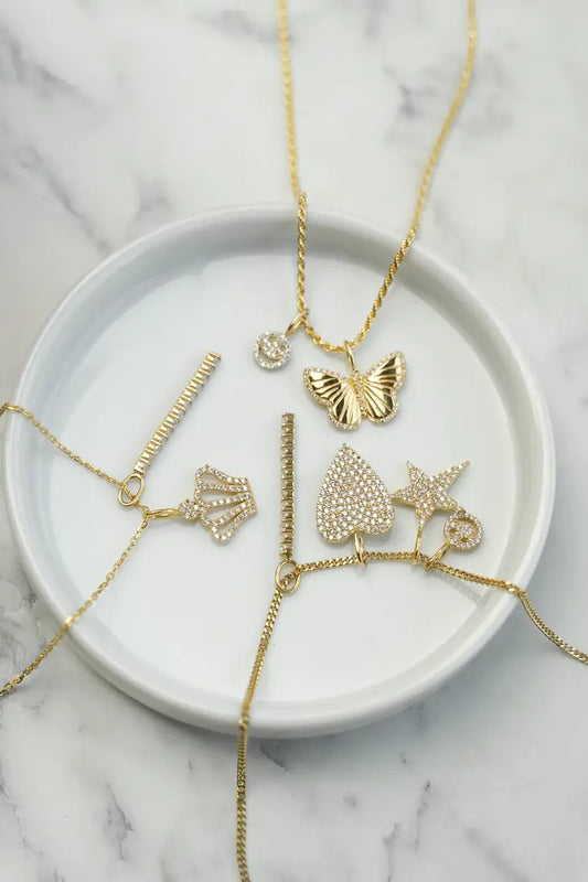 Designer Charms (the Charm Bar) for Necklaces