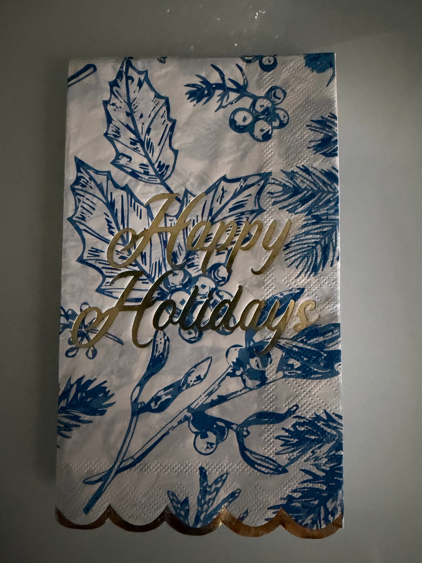 Happy Holidays Guest Towels (Christmas)