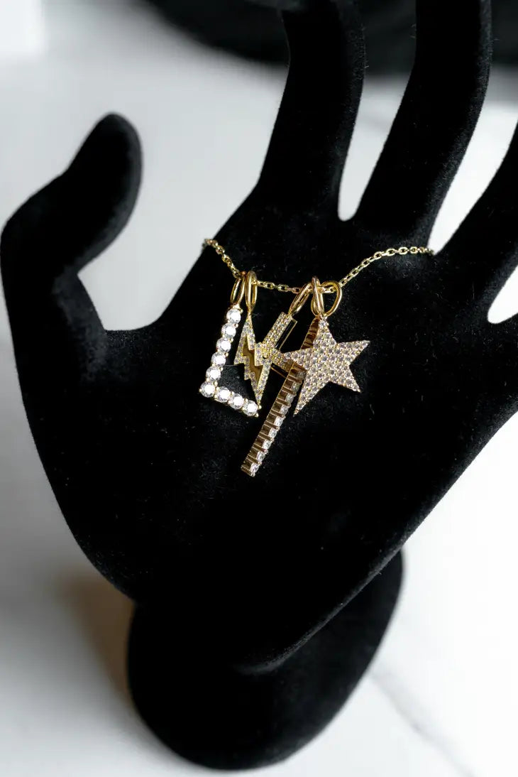 Jazzy Star Charm for Necklace