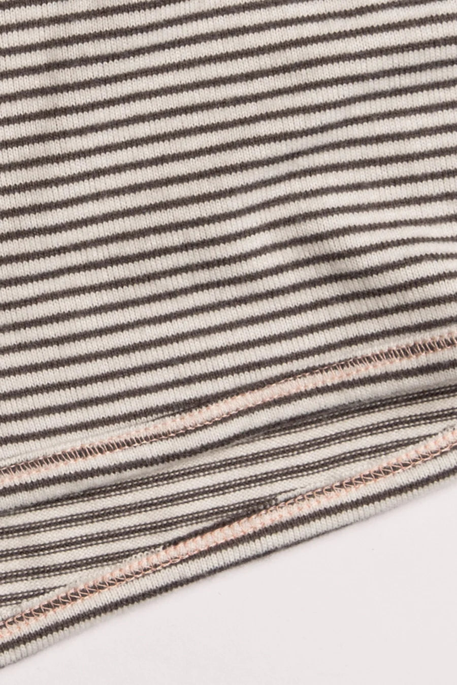 Livin on the Edge Long Sleeve Stripe Pajama Top