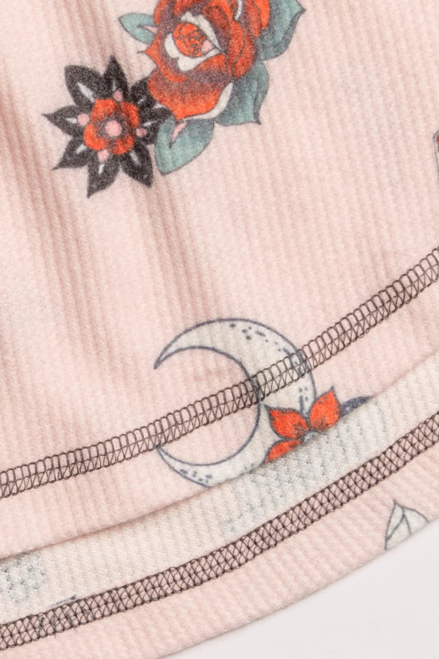 Livin on the Edge Long Sleeve Pajama Top