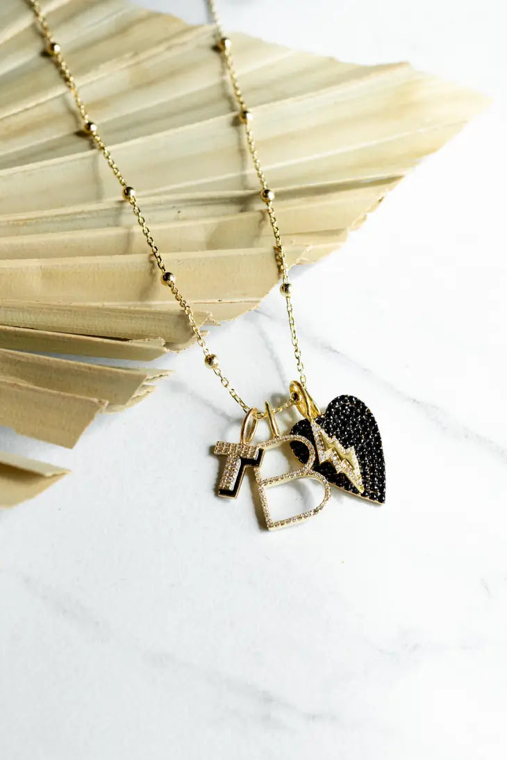 Lovestruck Bolt Charm for Necklace