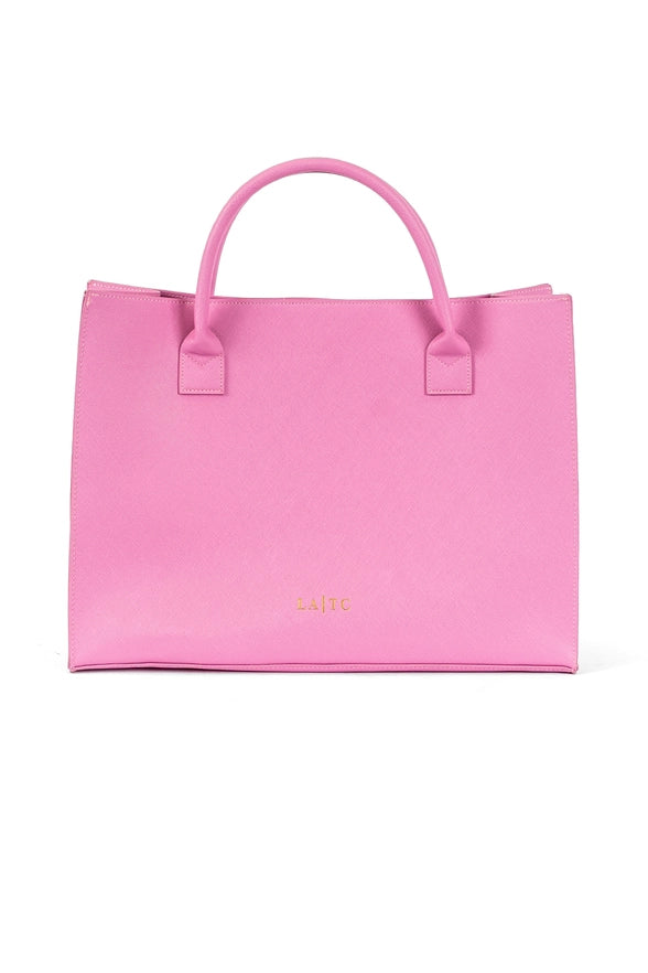 Amalfi Coast Tote / Handbag- in Guava Pink