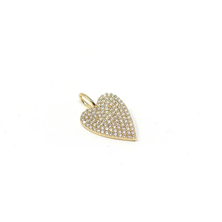 Moody Heart Charm for Necklace