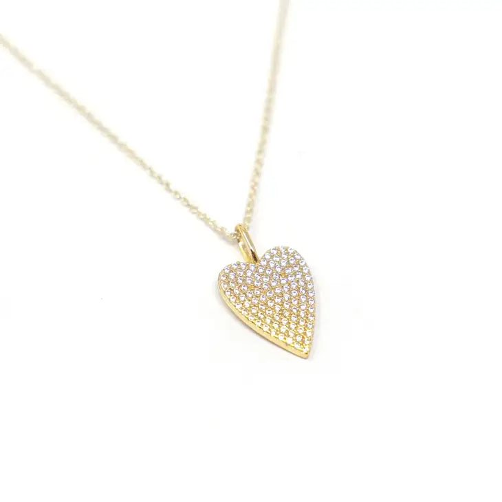 Moody Heart Charm for Necklace
