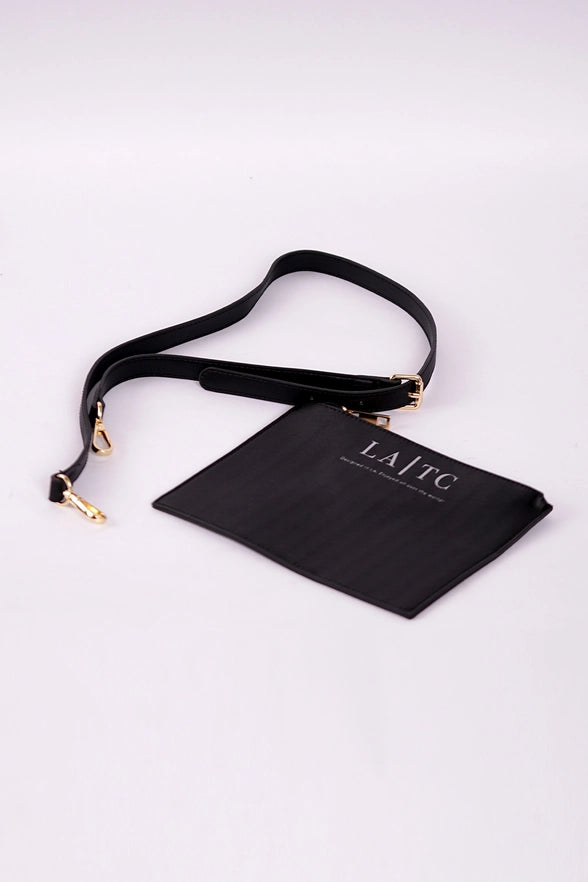 Never Ending Tote / Handbag- Fluent Italian (Black)