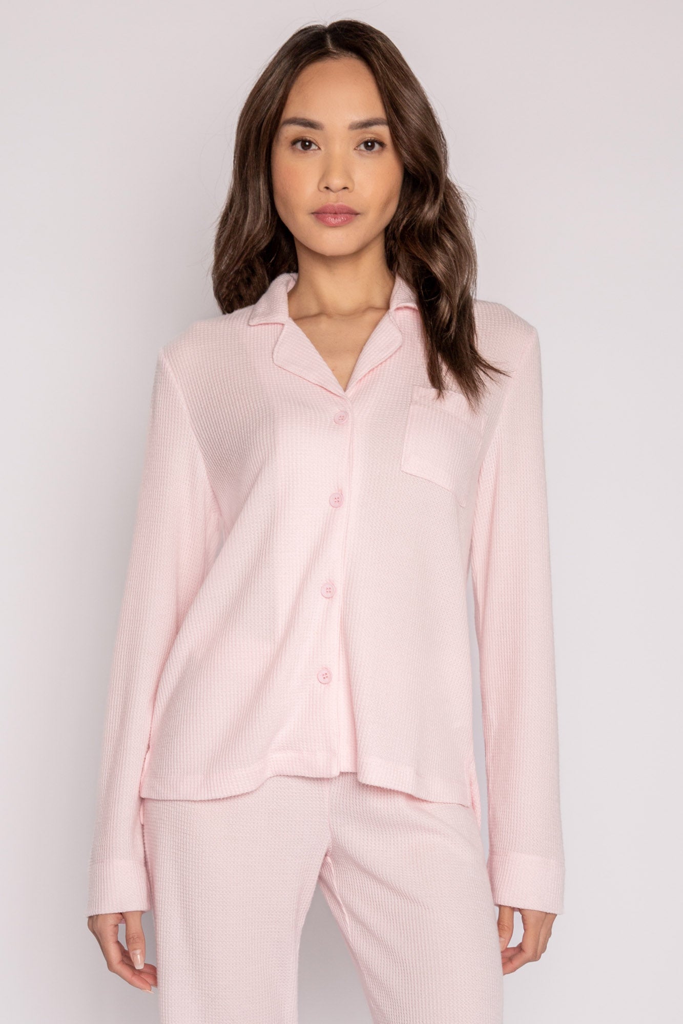 Long Sleeve Button Up Pajama Top - The Remix