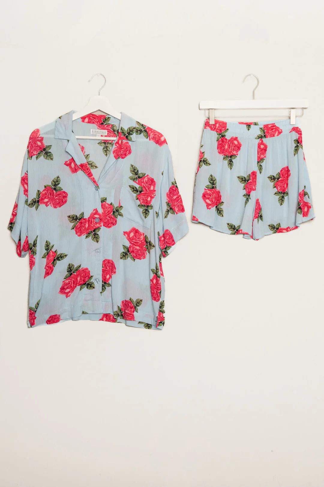 Rose in the USA PJ Shorts Set from PJ Salvage