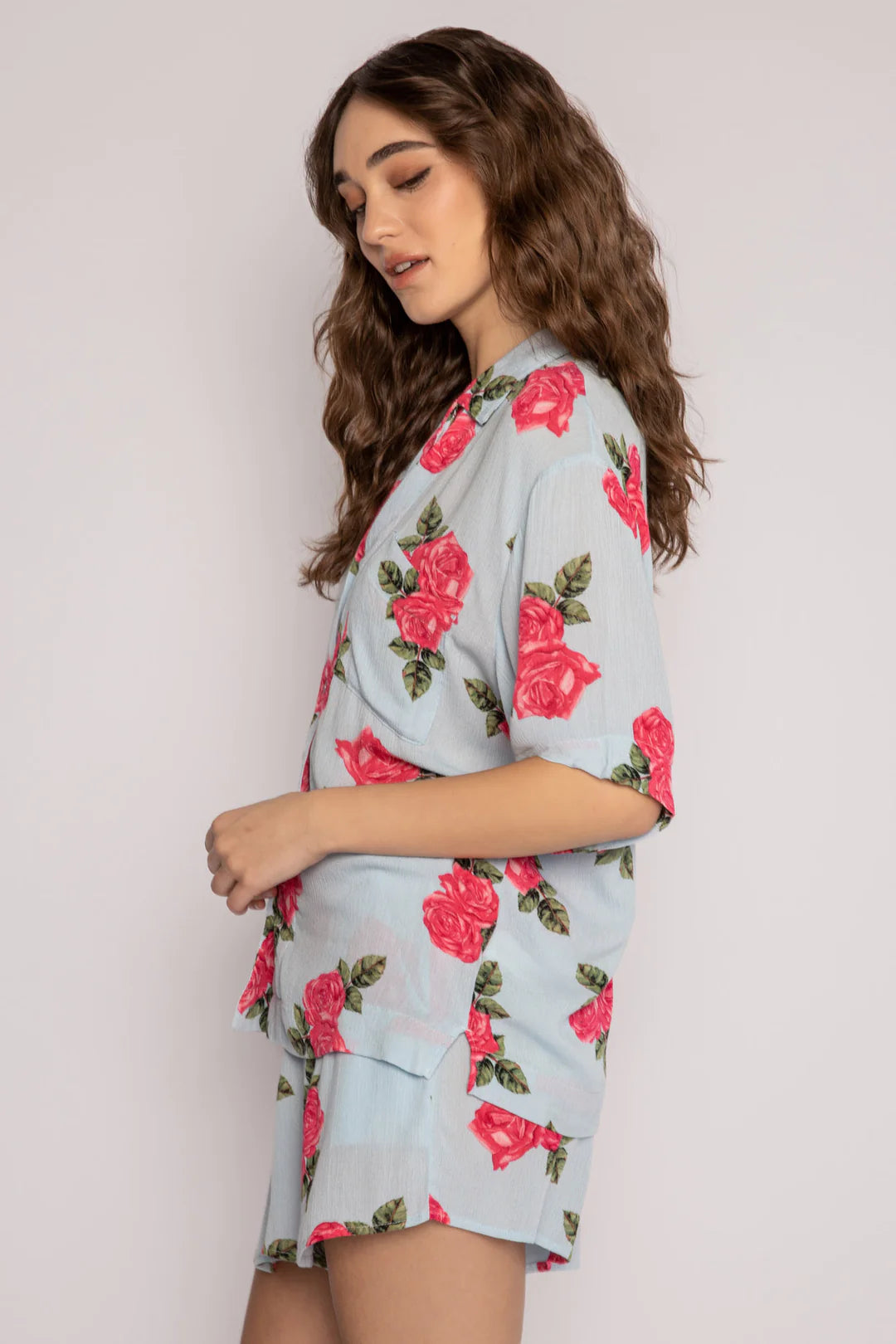 Rose in the USA PJ Shorts Set from PJ Salvage
