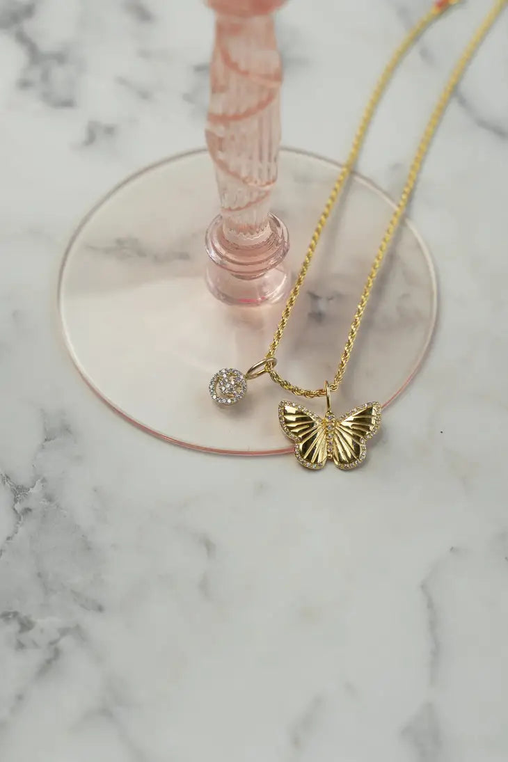 Skinny Rope Chain Necklace for Charms