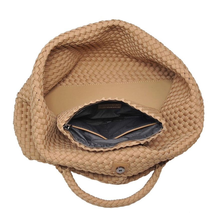 Sky'S the Limit - Large Woven Neoprene Tote / Handbag