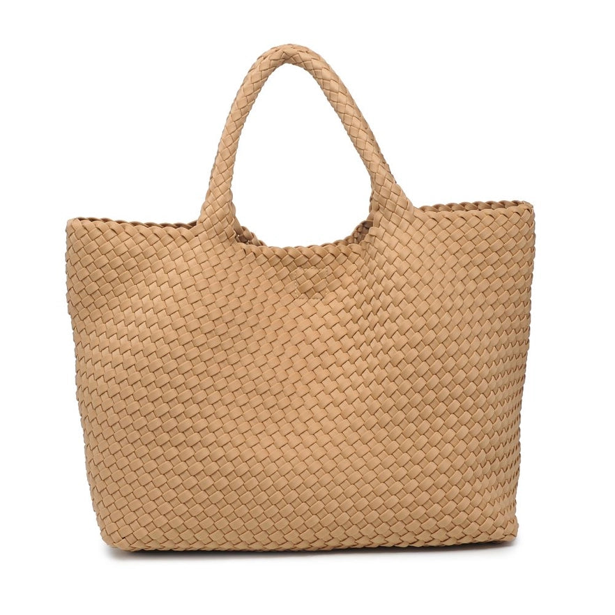 Sky'S the Limit - Large Woven Neoprene Tote / Handbag