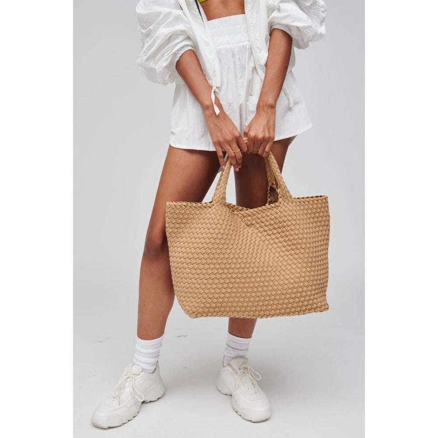 Sky'S the Limit - Large Woven Neoprene Tote / Handbag
