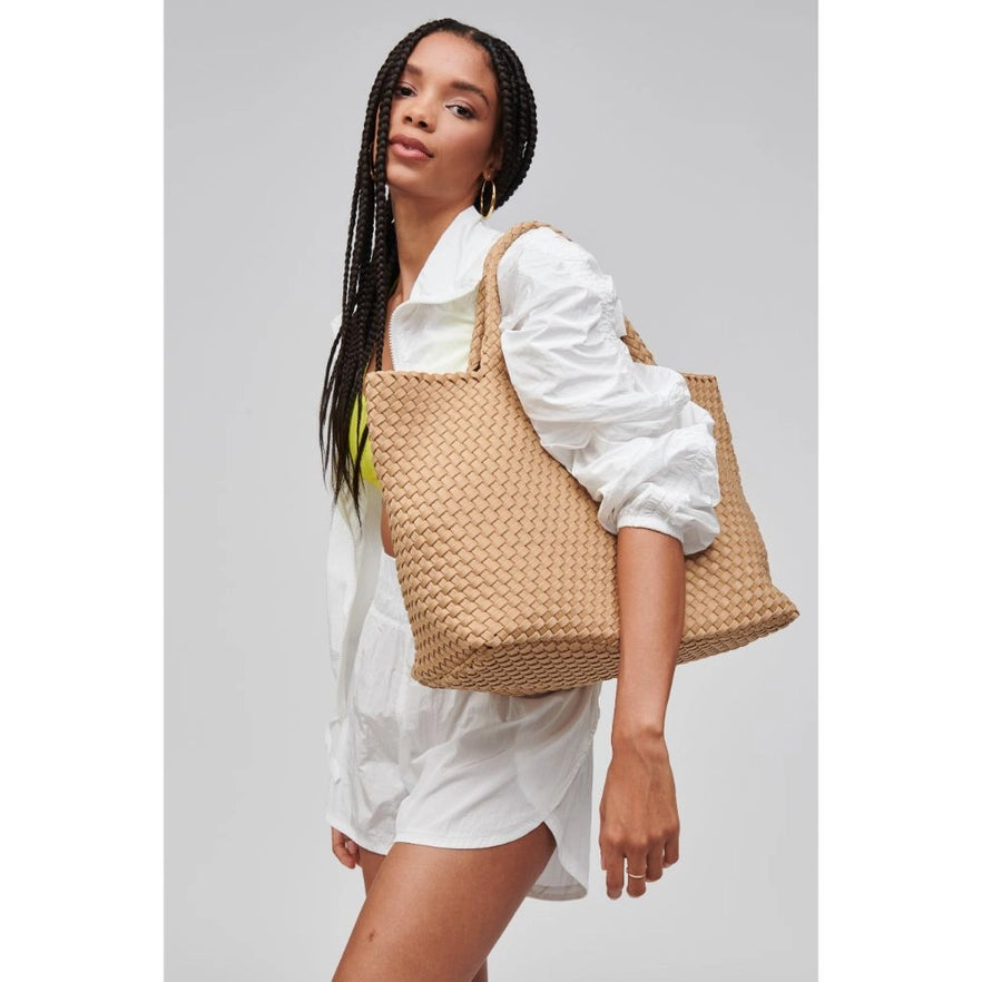 Sky'S the Limit - Large Woven Neoprene Tote / Handbag
