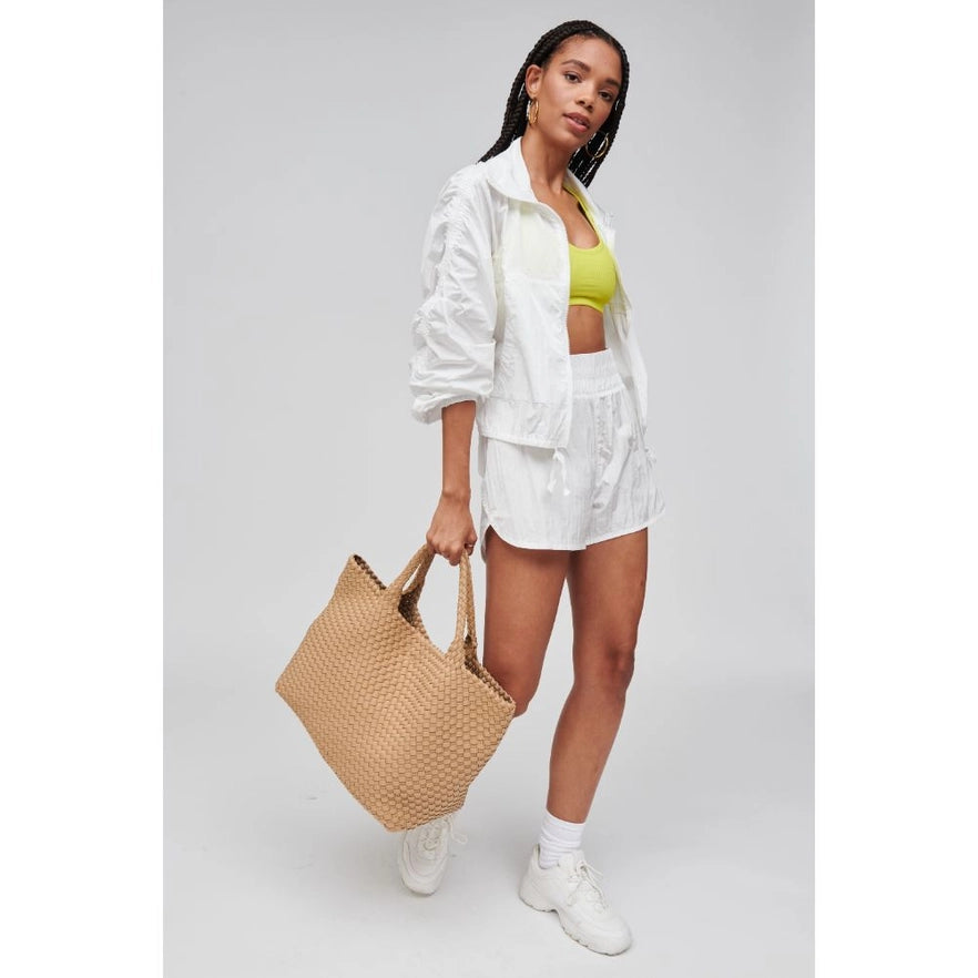Sky'S the Limit - Large Woven Neoprene Tote / Handbag