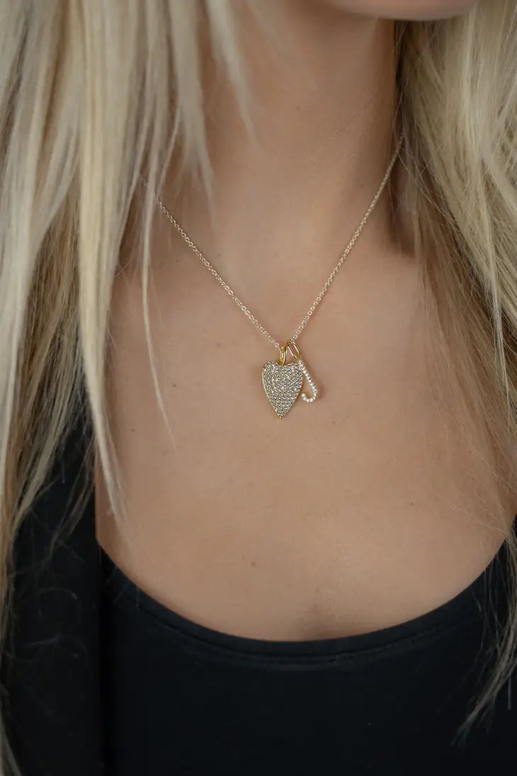 Sleek Initial Charms for Necklace