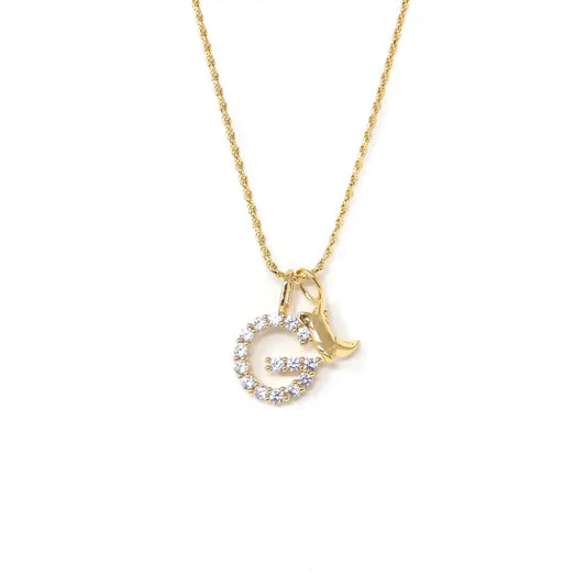 Standout Initial Charms for Necklace