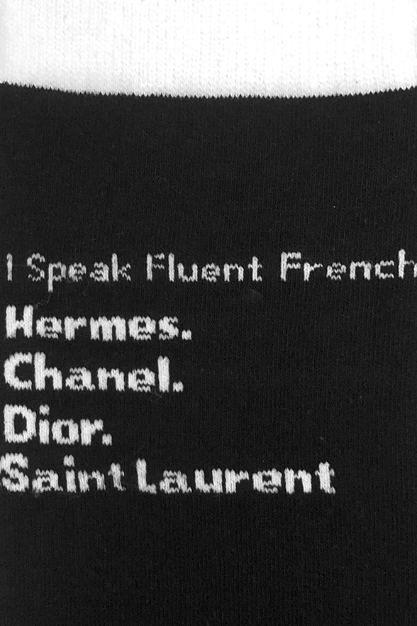 Flat Socks - Fluent French