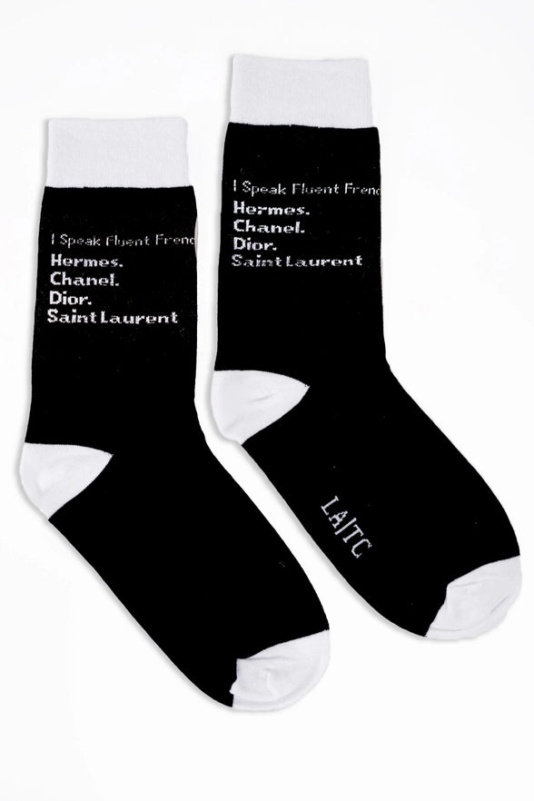 Flat Socks - Fluent French