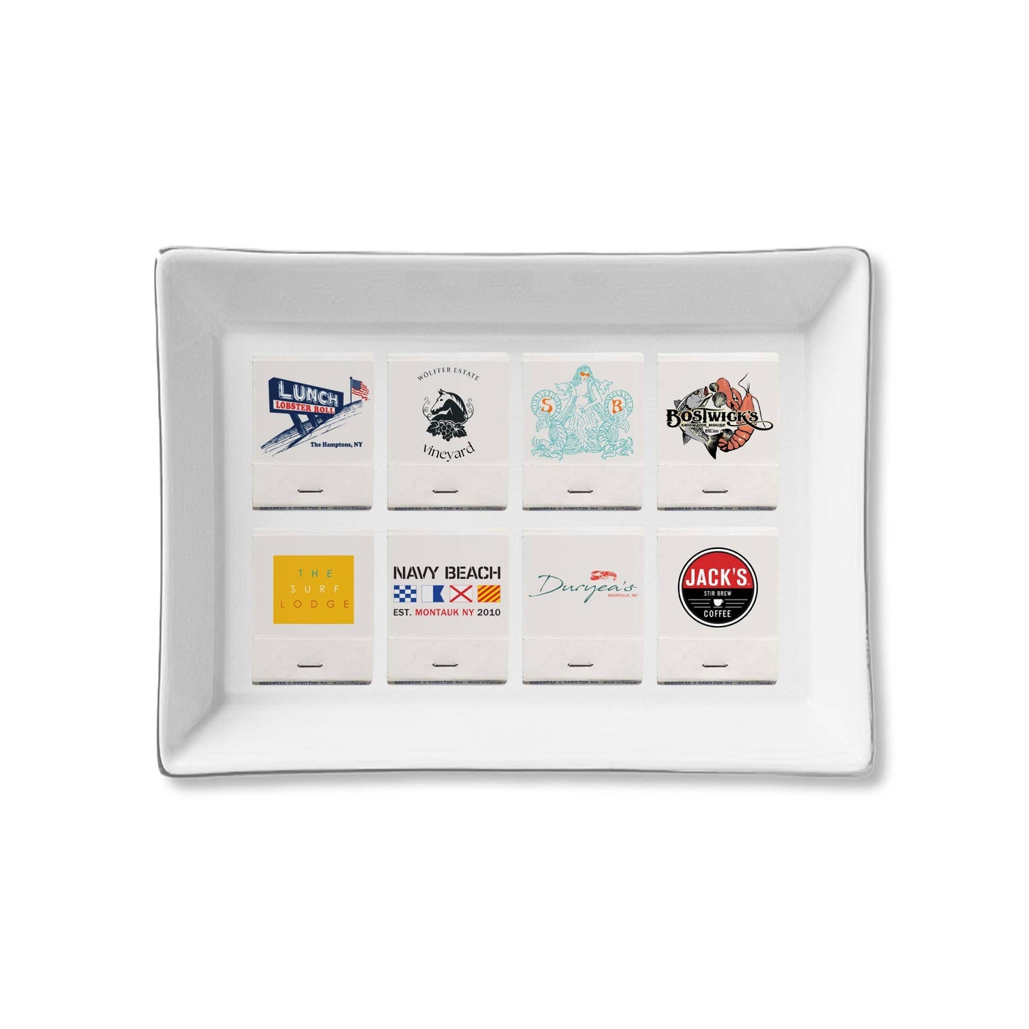 Ceramic Tray - Hamptons