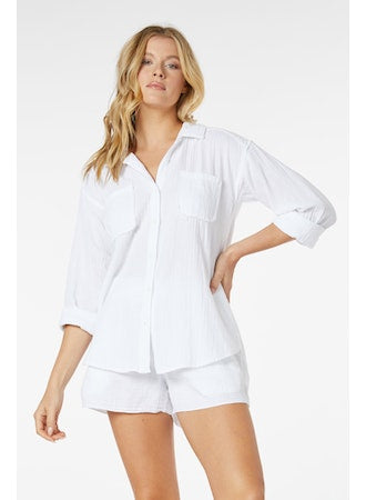 Flowy Button-up Shirt