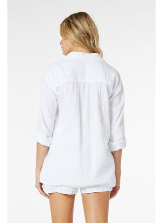 Flowy Button-up Shirt