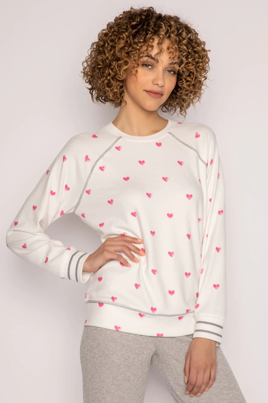 Bright Stars & Brave Hearts Long Sleeve Pajama Top