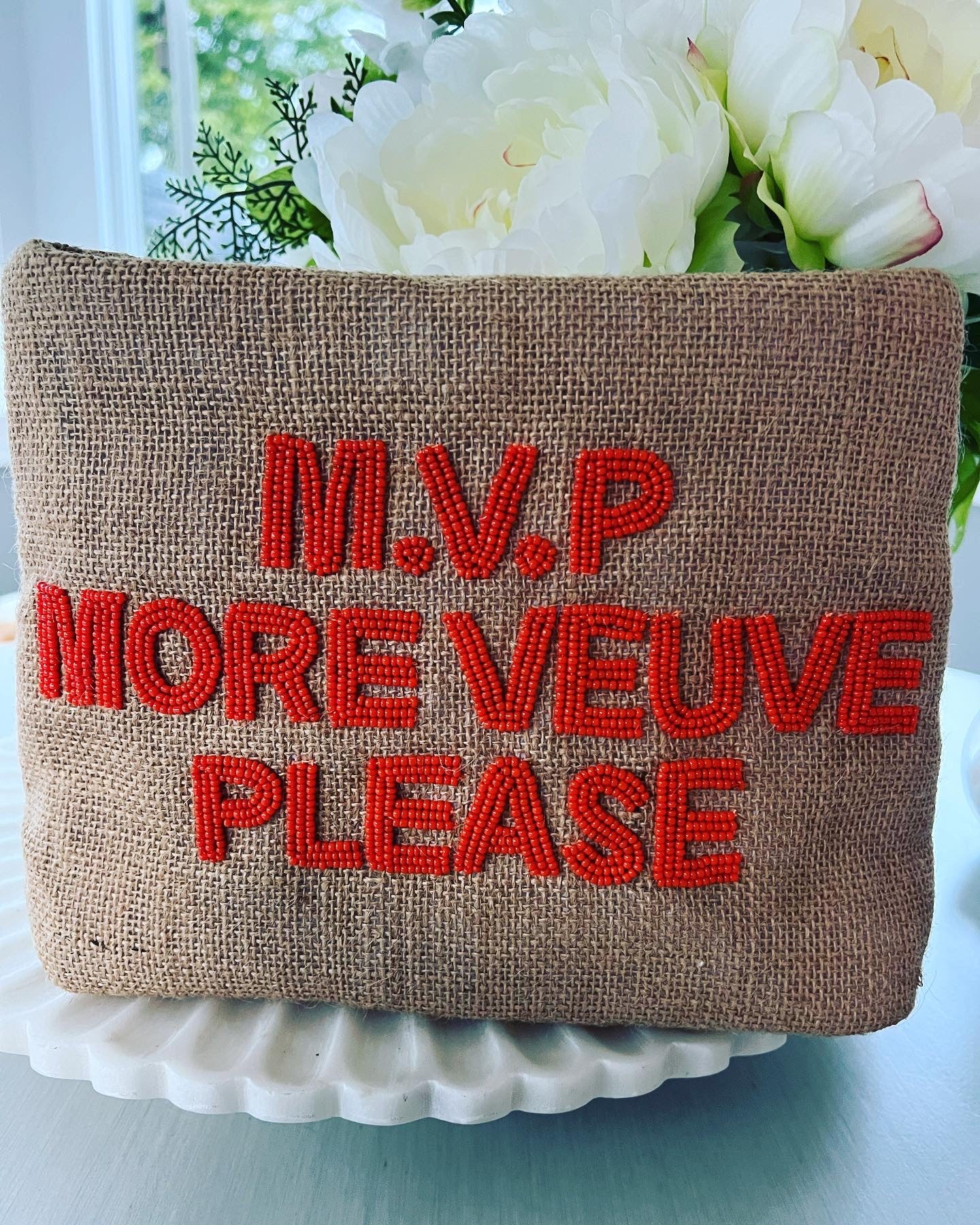 Jute Clutch - M.V.P