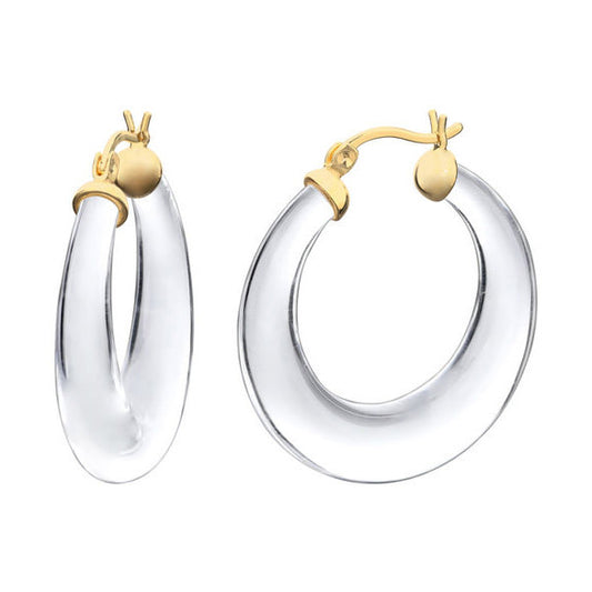 1.25 inch Clear Graduated Hoops