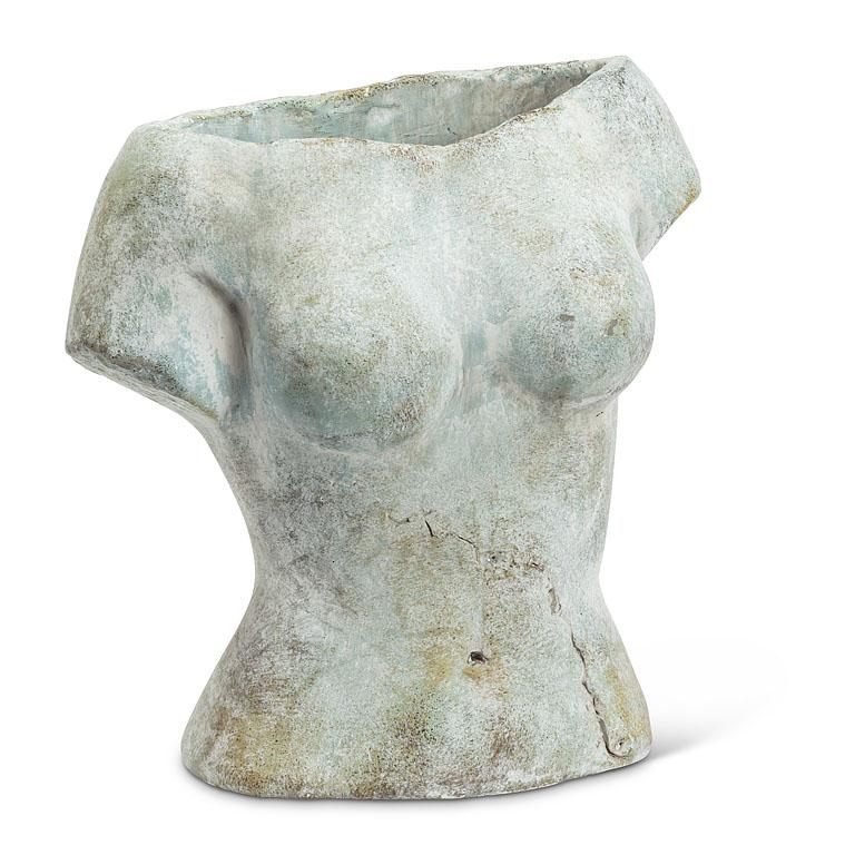Female Torso Planter-9"H
