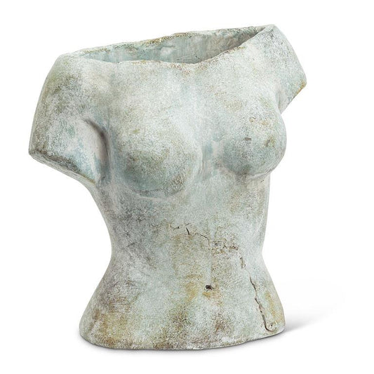 Female Torso Planter-9"H