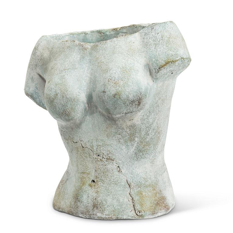 Female Torso Planter-9"H