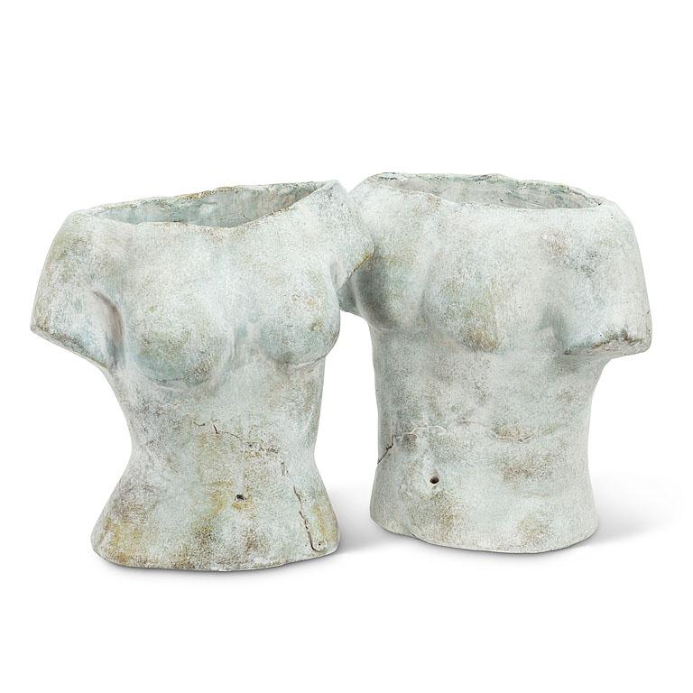 Female Torso Planter-9"H
