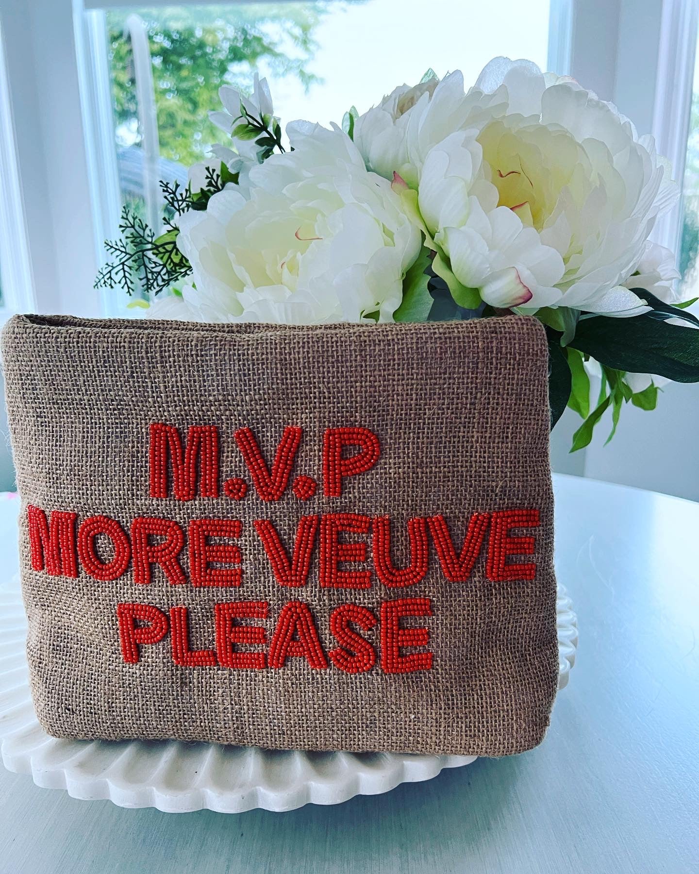 Jute Clutch - M.V.P