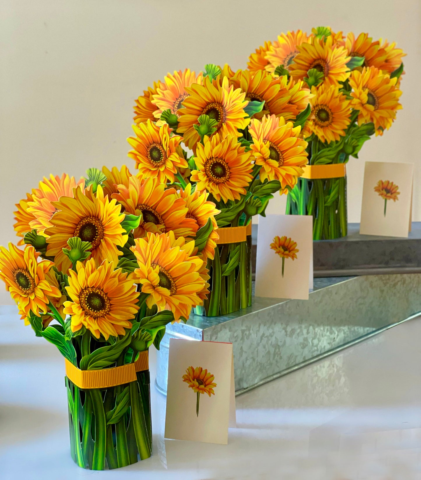 Sunflowers Pop Up Floral Bouquet