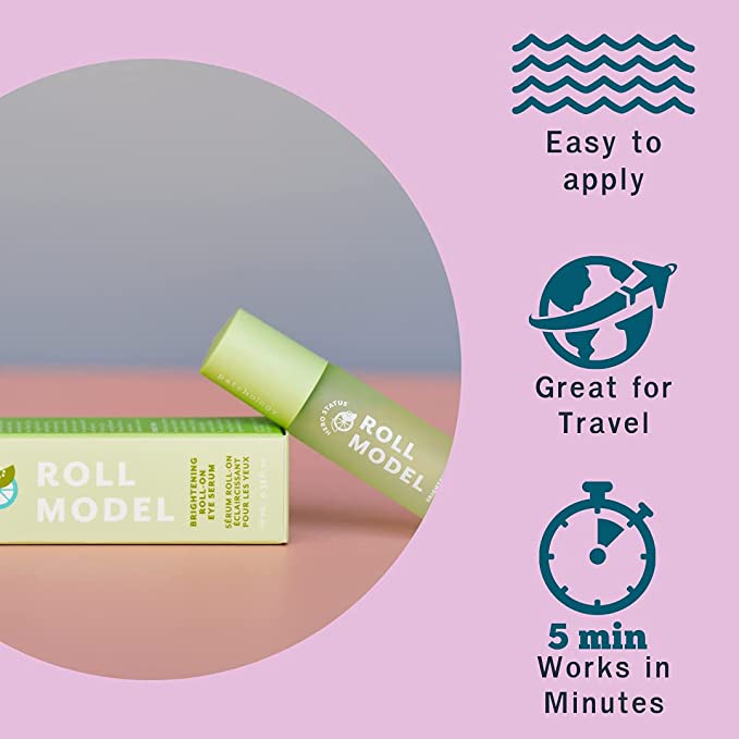 Hero Status Roll Model Brightening Roll-On Eye Serum Kit