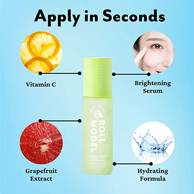 Hero Status Roll Model Brightening Roll-On Eye Serum Kit