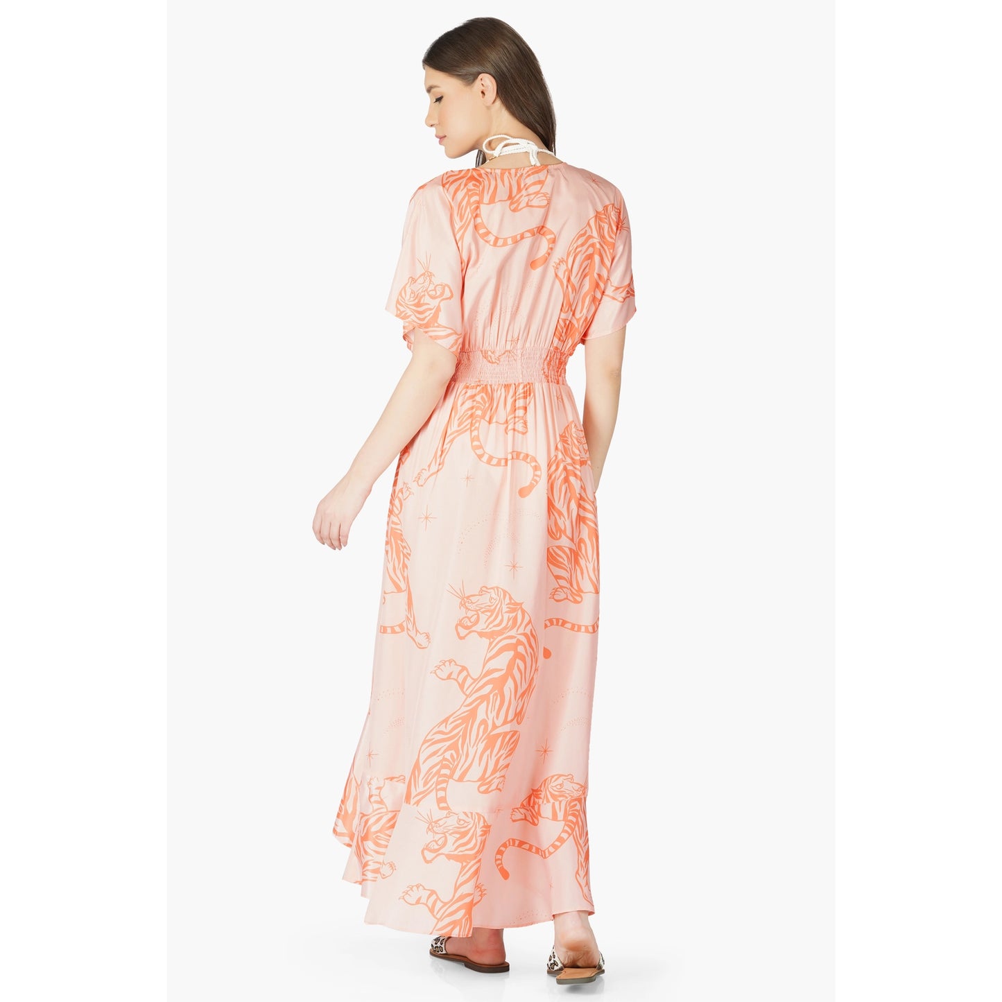 Apricot Wash Tiger Cover UP