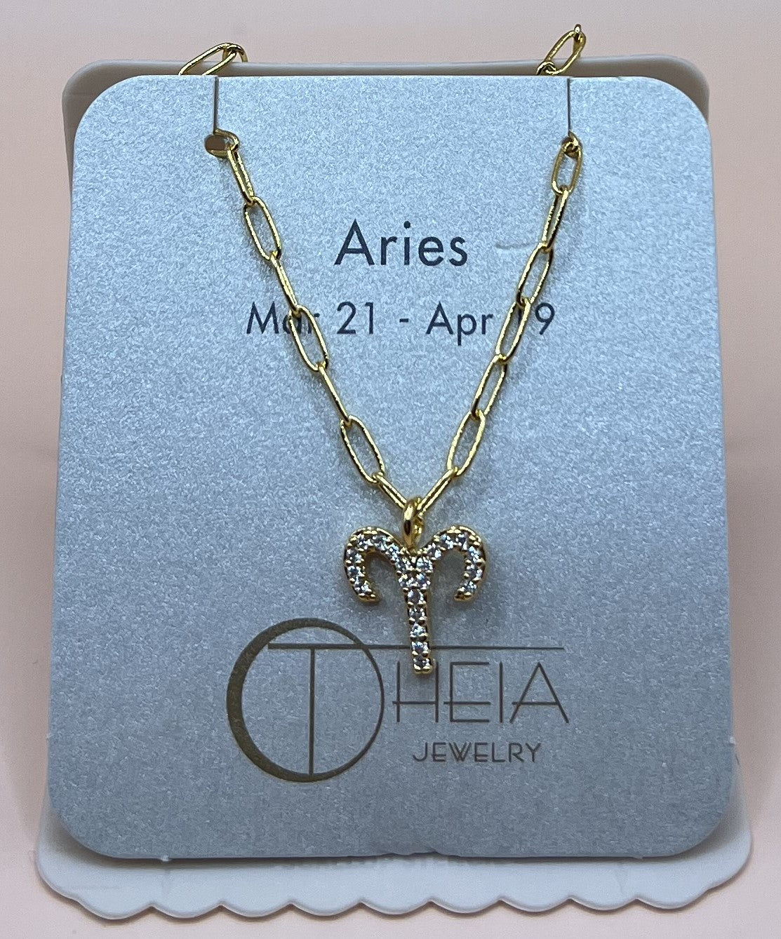 Zodiac sign necklace