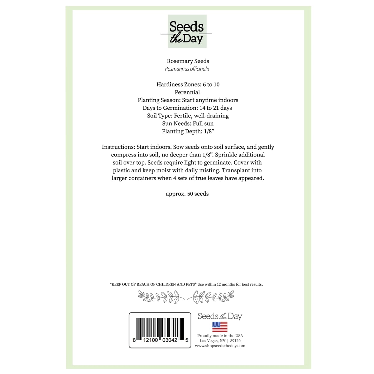 Holiday Growable Greeting Cards with Seeds
