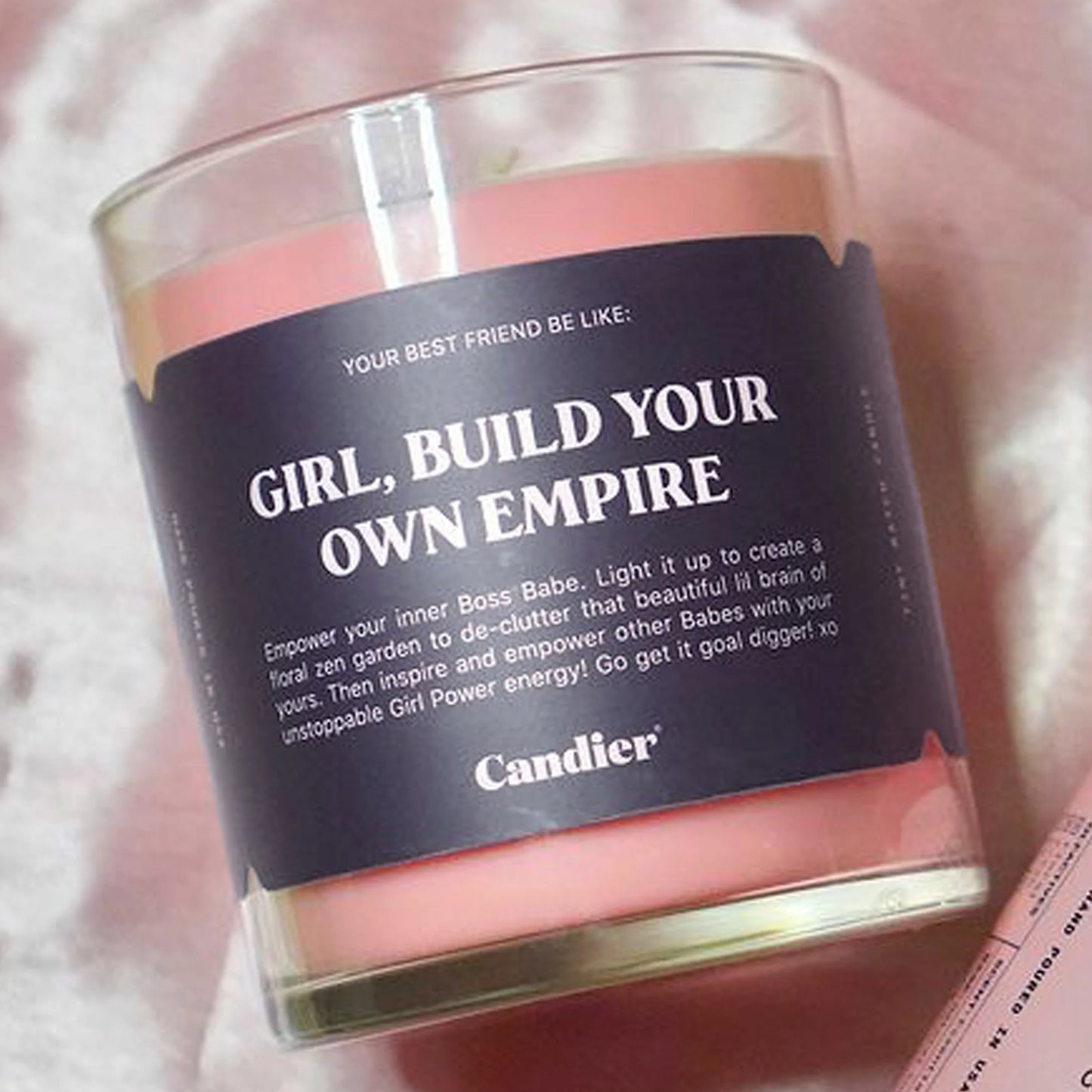 Girl, Build Your Own Empire Candle