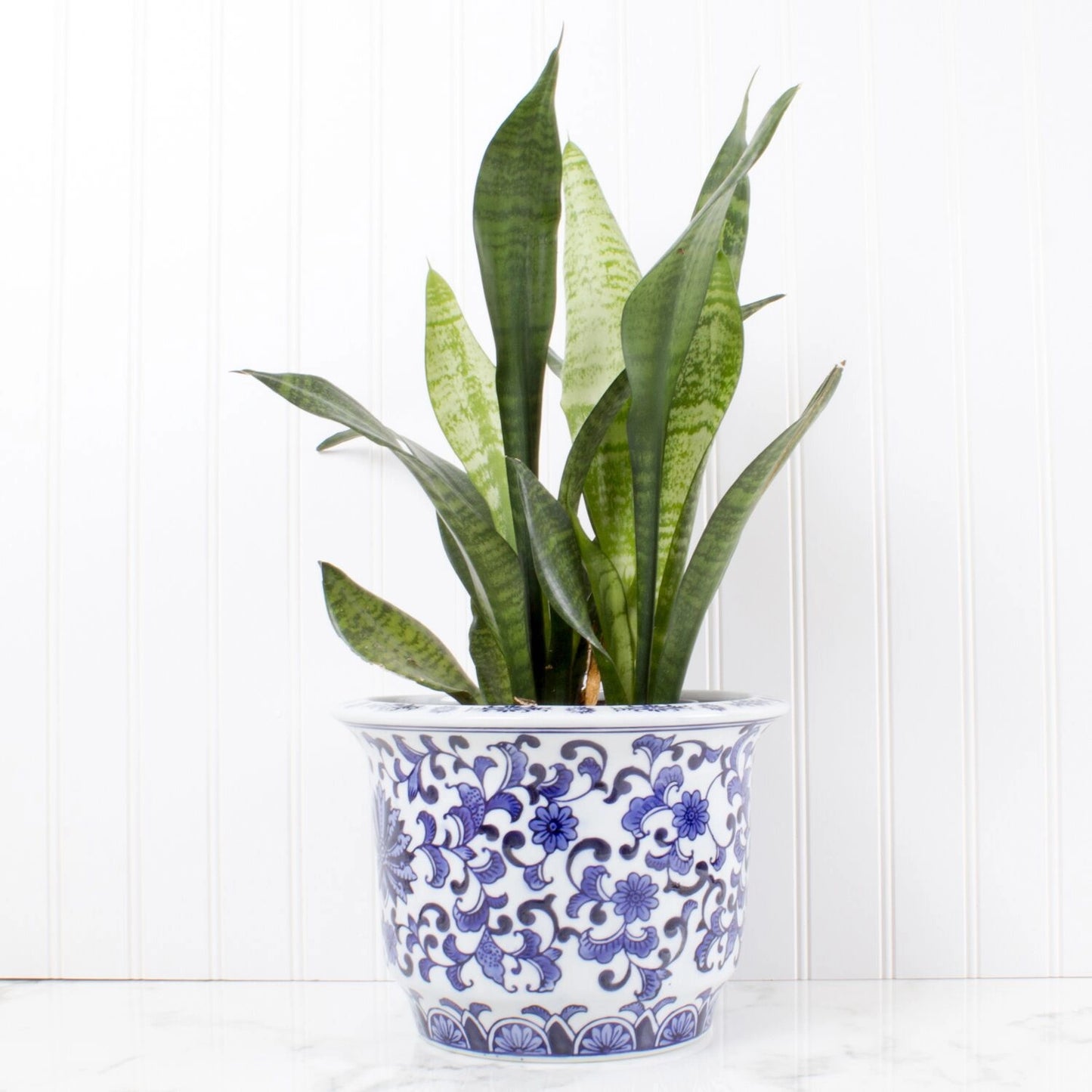 Blue Chinoiserie Planter - Small