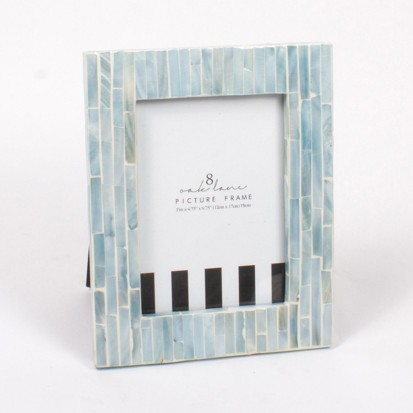 Blue Mother of Pearl 5x7 Picture Frame