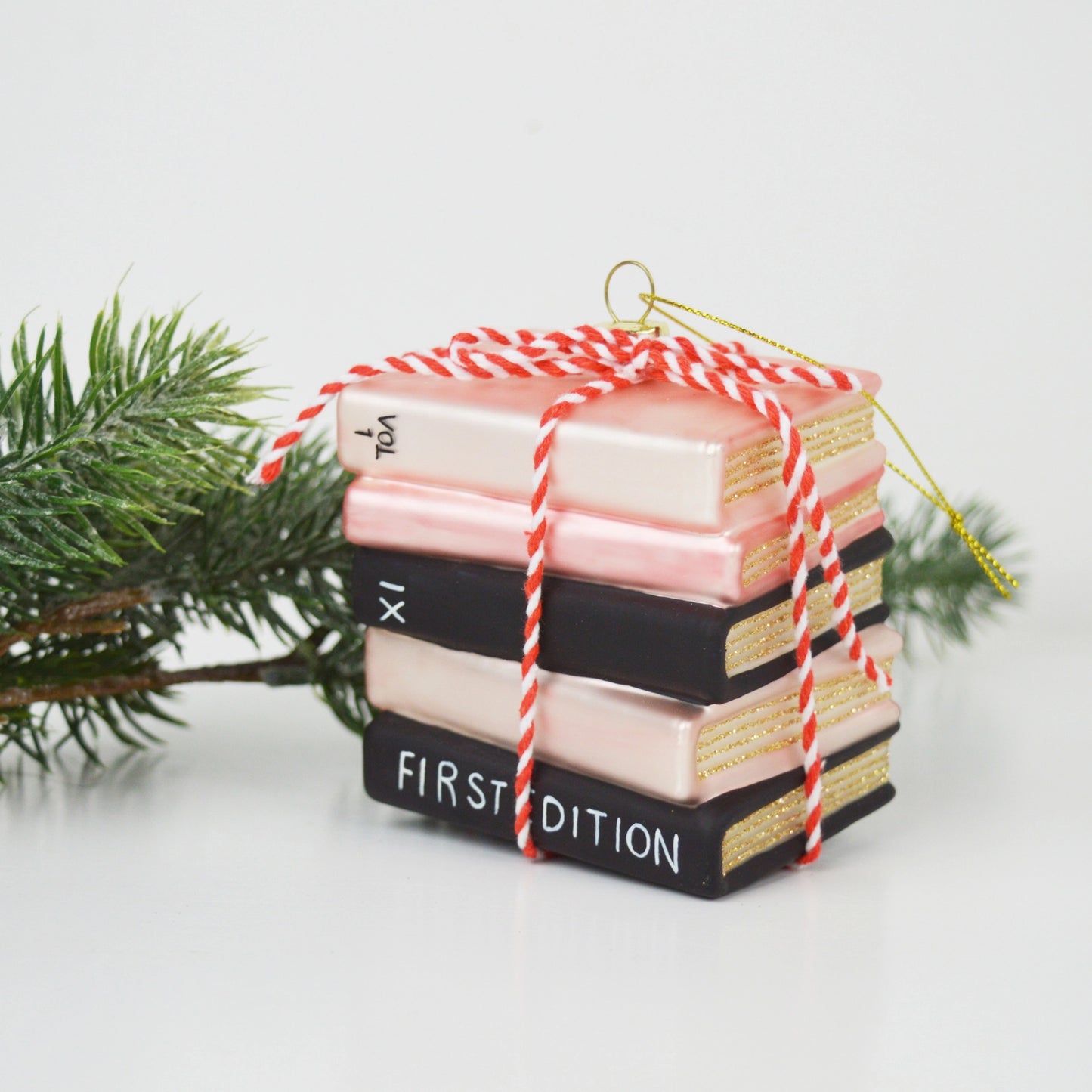 Book Club Ornament - Christmas