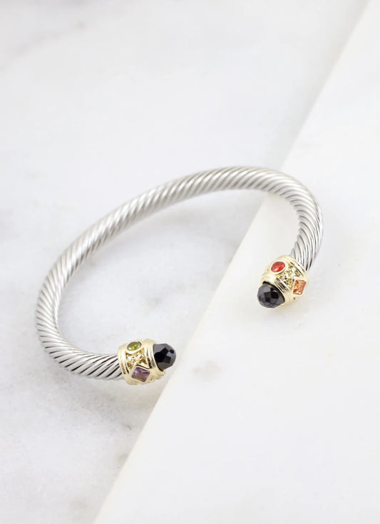 Brockman Cable Bracelet Black