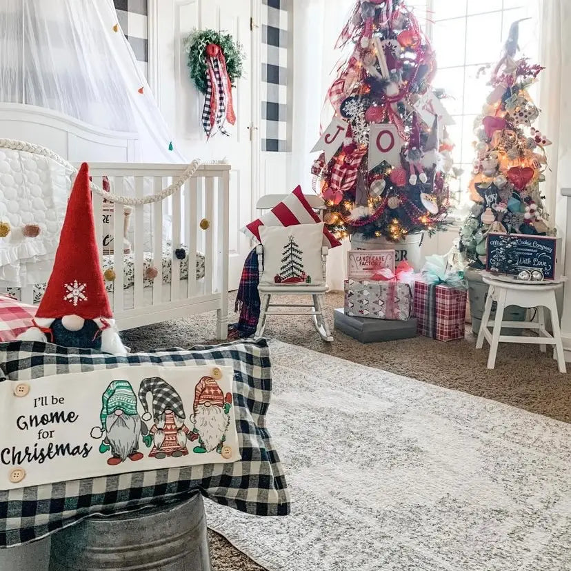 Seasonal Bundle Pillow Set: BUFFALO CHECK (comes with foam insert and these 4 panels in back pocket)